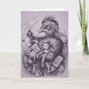 Santa Claus Holiday Card