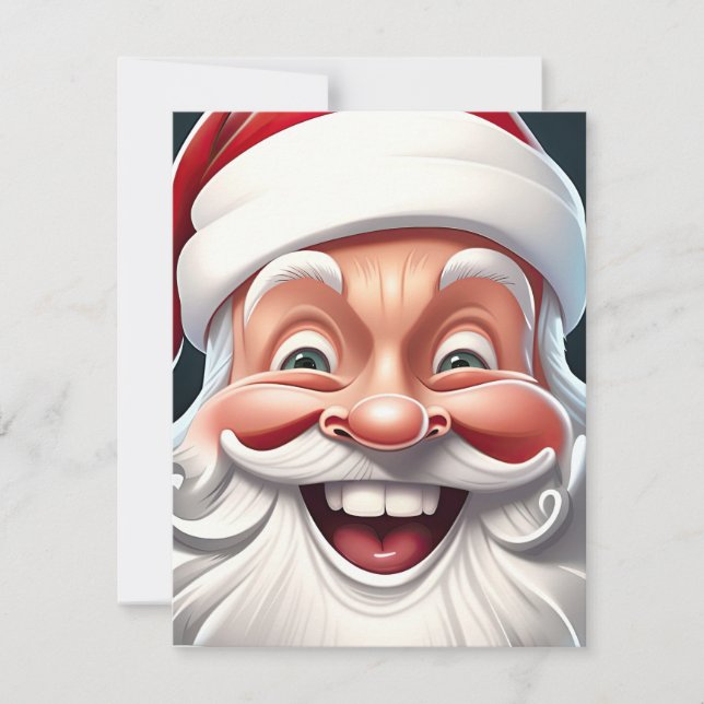 Santa Claus Holiday Card (Front)