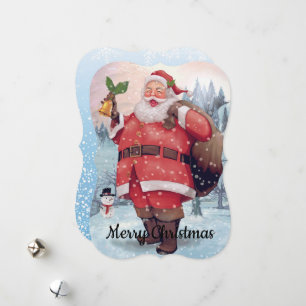 Santa Claus Holiday Card