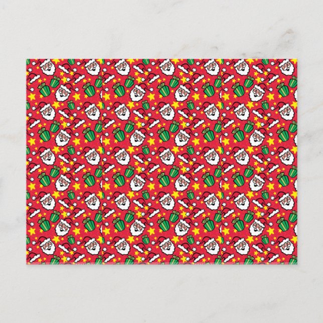 Santa Claus Holiday Postcard (Front)