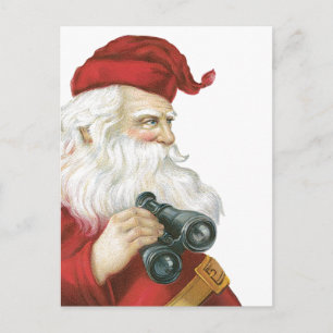 Santa Claus Holiday Postcard