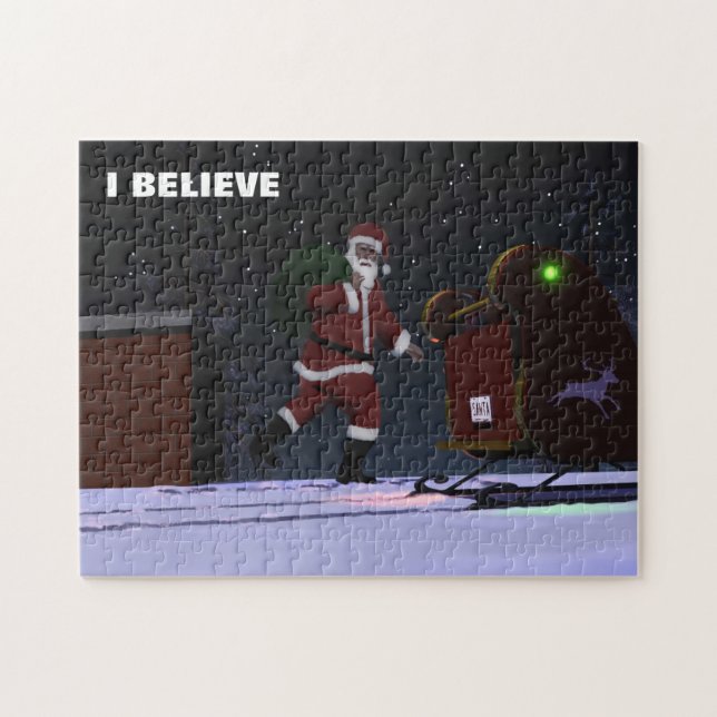 Santa Claus - I Believe Jigsaw Puzzle (Horizontal)