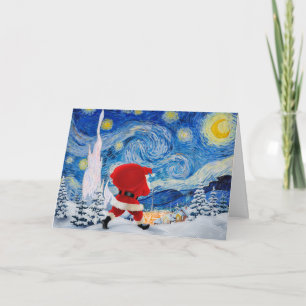 Santa Claus is coming  Card