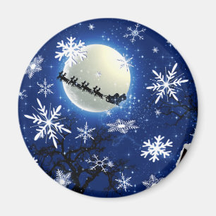 Santa Claus Is Coming To Town Magnet