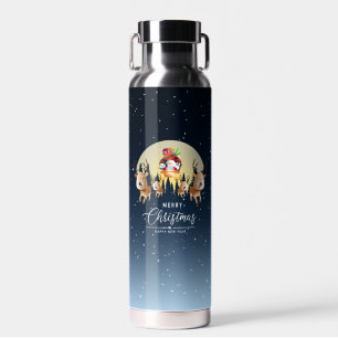 Santa Claus is coming Water Bottle