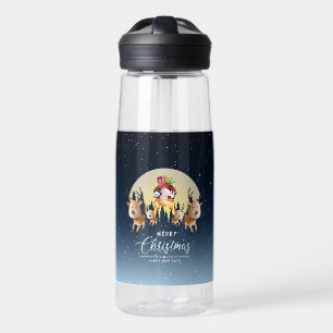 Santa Claus is coming   Water Bottle