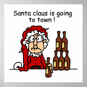 Santa Claus is Going to Town Poster