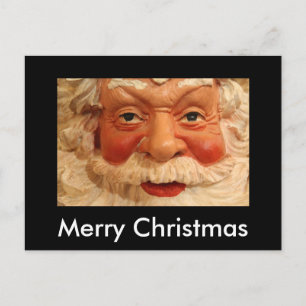 Santa Claus is Watching Merry Christmas Postcard