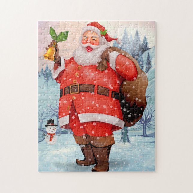Santa Claus Jigsaw Puzzle (Vertical)