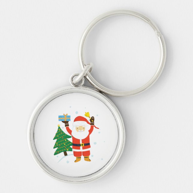 Santa Claus Key Ring (Front)