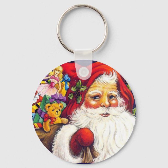 Santa-Claus Key Ring (Front)