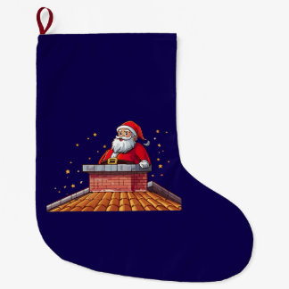 Santa Claus Large Christmas Stocking
