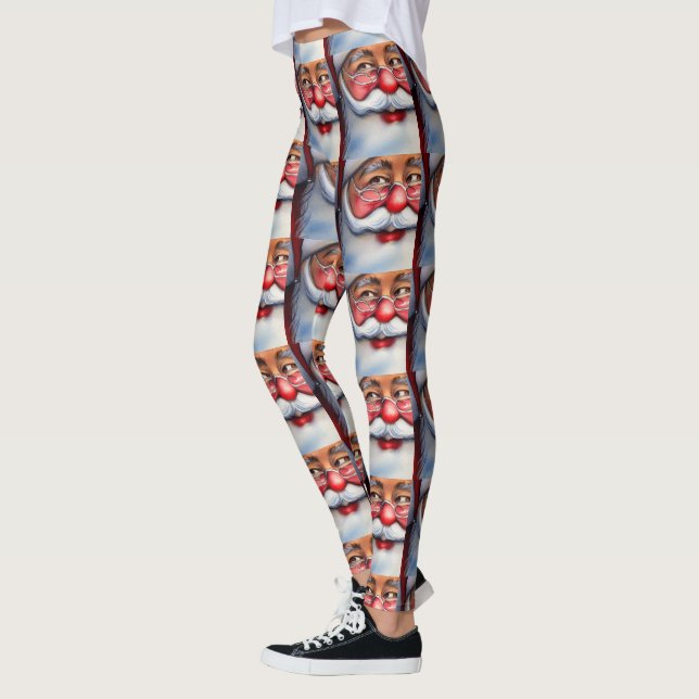 Santa Claus Leggings (Left)