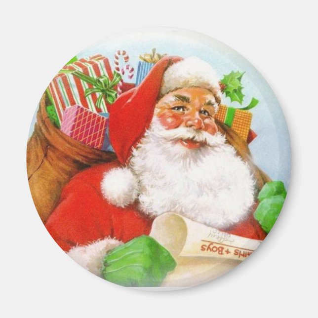Santa Claus Magnet (Front)