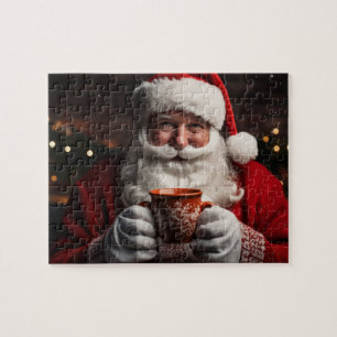 Santa Claus Merry Christmas (110 Pieces) Puzzle