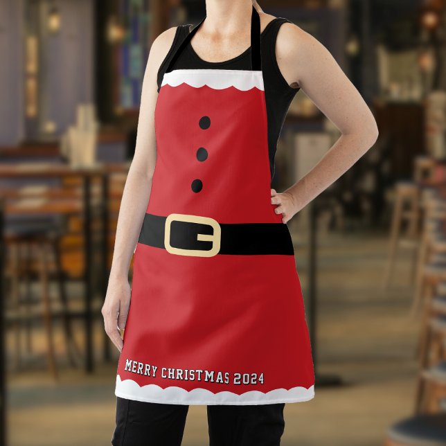 Santa Claus Merry Christmas Apron (Santa Claus Merry Christmas Apron
)