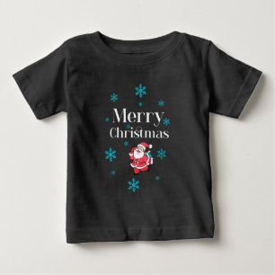 Santa Claus Merry Christmas Baby T-Shirt