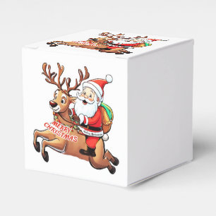 Santa Claus Merry Christmas Favour Box