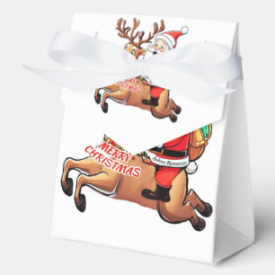 Santa Claus Merry Christmas Favour Box