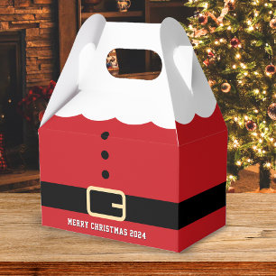 Santa Claus Merry Christmas Favour Box