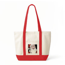 Santa Claus Merry Christmas Impulse Tote