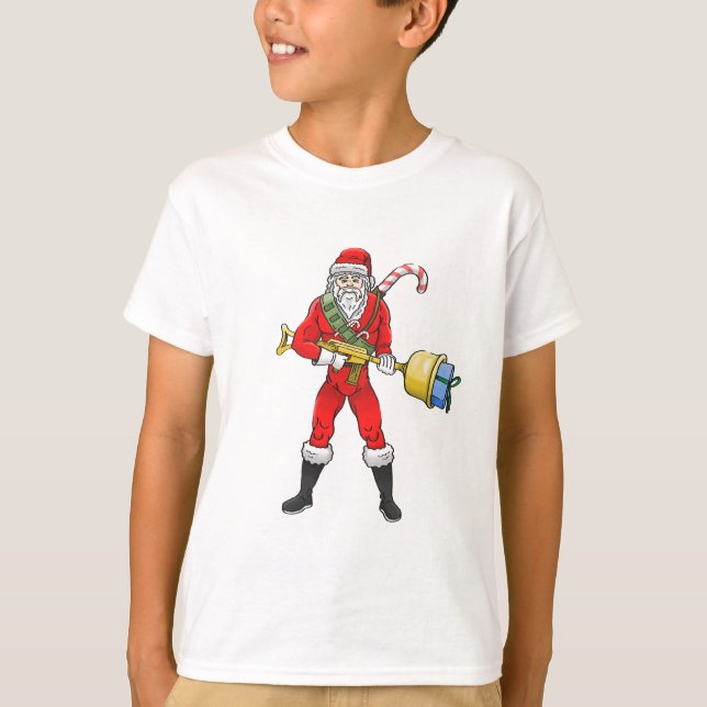 Santa Claus Merry Christmas Part 2 T-Shirt (Front)