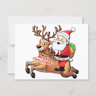 Santa Claus Merry Christmas Postcard