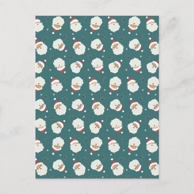 Santa Claus Merry Christmas Postcard (Front)