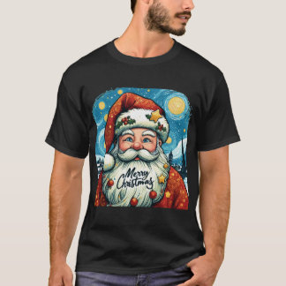 Santa claus merry Christmas T-Shirt