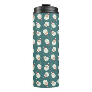 Santa Claus Merry Christmas Thermal Tumbler