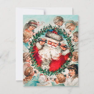 Santa Claus Merry Xmas & Happy New Year Invitation