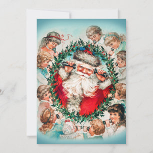 Santa Claus Merry Xmas & Happy New Year Invitation
