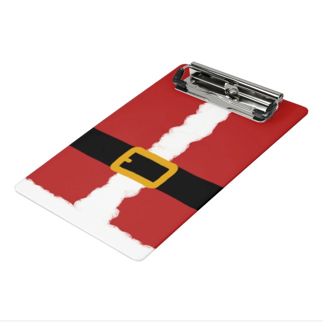 Santa Claus Mini Clipboard (Angled3)
