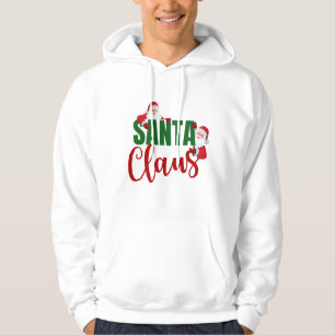Santa Claus Modern Trendy Stylish Cute Christmas  Hoodie