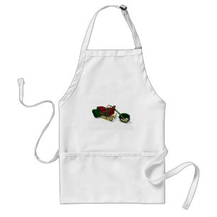 Santa Claus Motor Trike Sledge Standard Apron