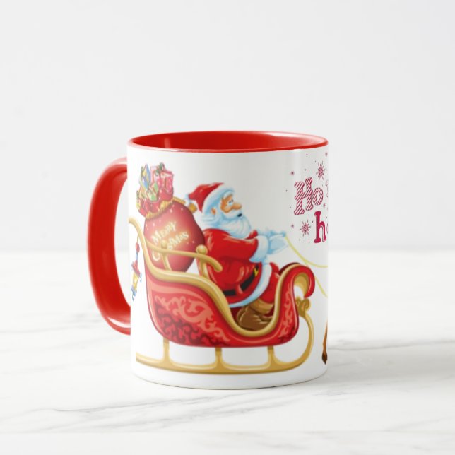 Santa Claus mug (Front Left)