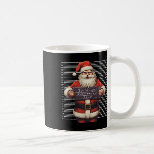 Santa Claus Mug Shot Breaking And Entering Christm