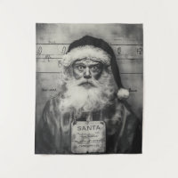 Santa Claus Mugshot: Naughty List Gone Wrong