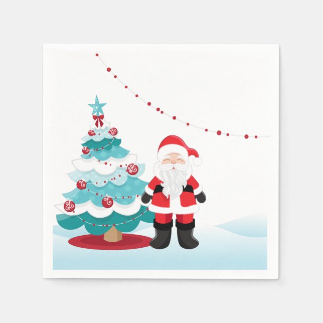 Santa Claus   Napkin (Front)