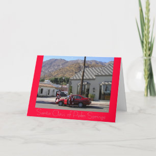 Santa Claus of Palm Springs Holiday Card