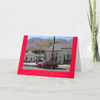 Santa Claus of Palm Springs Holiday Card