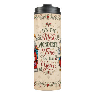 Santa Claus Oh Crap Just in Case Emergency Gift Thermal Tumbler