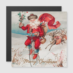 Santa Claus on a penny