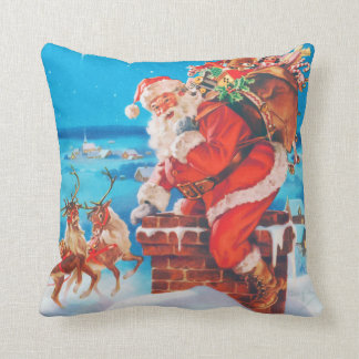 Santa Claus on The Night Before Christmas Cushion