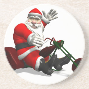 Santa Claus On Trike Coaster