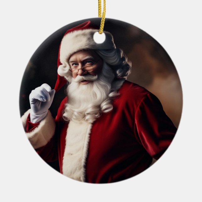 Santa Claus Ornament (Front)