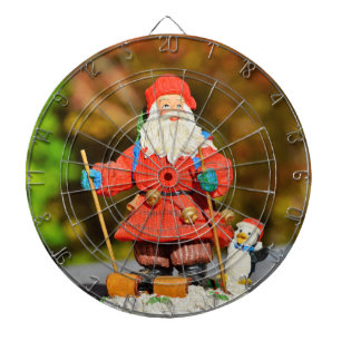 Santa Claus ornament Dartboard