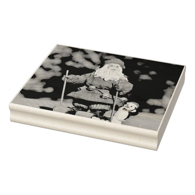 Santa Claus ornament Rubber Stamp (Stamp)