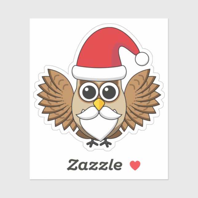 Santa Claus Owl (Sheet)