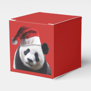 Santa Claus Panda Bear Favour Box